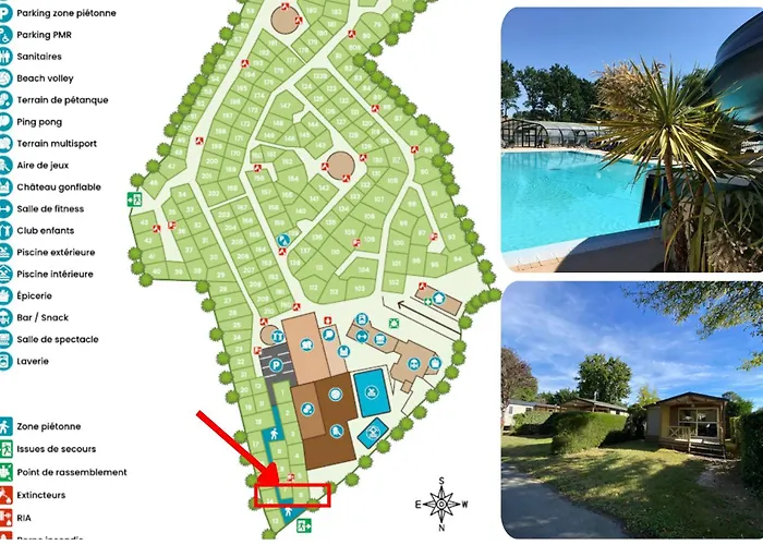 Kabana La Palmeraie- Confort- Detente Assuree - 7 Kms Plages Camping Saint-Hilaire-de-Riez